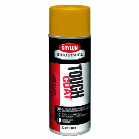 Krylon Tough Coat Acylic Enamel, New Cat Yellow A01319007